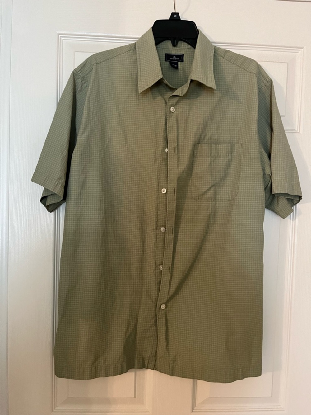 Dockers Short-Sleeve Button-Down Shirt - Olive